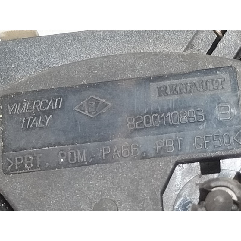 Recambio de potenciometro pedal para renault espace iv (jk0) referencia OEM IAM 8200110893 8200110893 