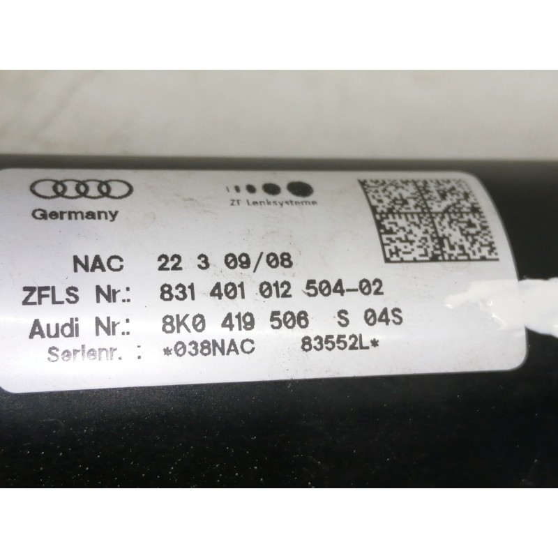 Recambio de columna direccion para audi a5 coupe (8t) 1.8 16v tfsi referencia OEM IAM 8K0419506S  