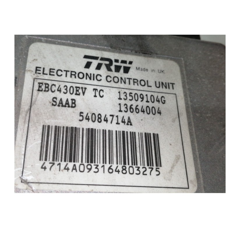 Recambio de abs para saab 9-3 berlina 2.2 tid linear referencia OEM IAM 12801328 13664004 