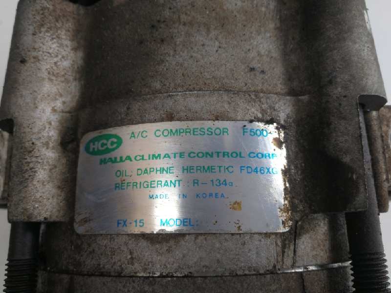 Recambio de compresor aire acondicionado para hyundai accent (x3) 1.3 gls referencia OEM IAM FD46XG  