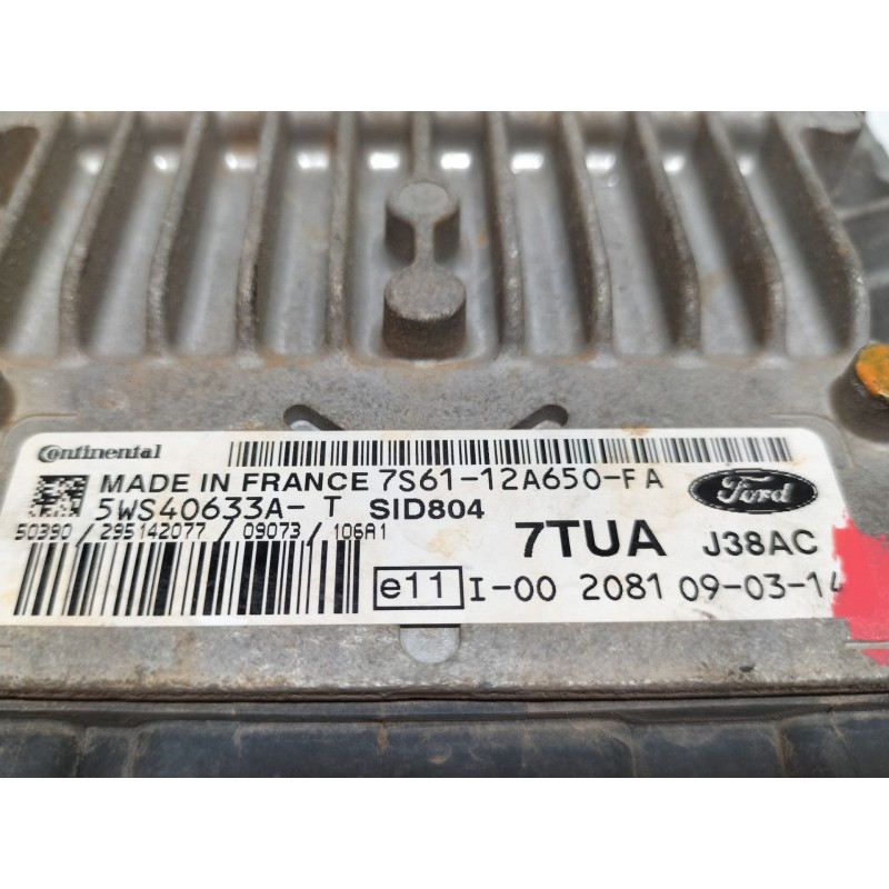 Recambio de centralita motor uce para ford fusion (cbk) ambiente referencia OEM IAM 7S6112A650FA  