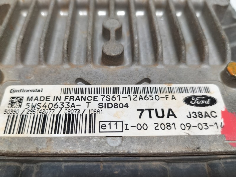 Recambio de centralita motor uce para ford fusion (cbk) ambiente referencia OEM IAM 7S6112A650FA  