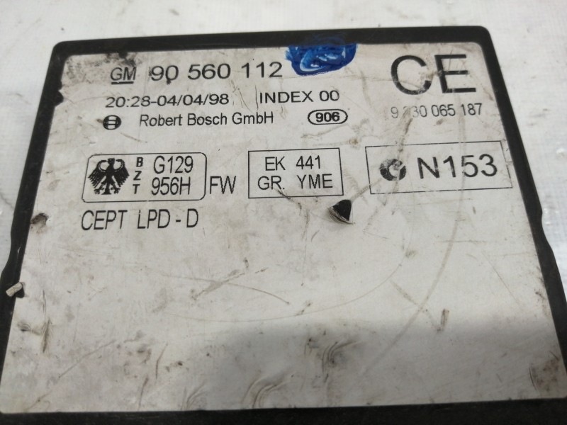 Recambio de centralita cierre para opel astra g berlina comfort referencia OEM IAM 90560112 90560112 