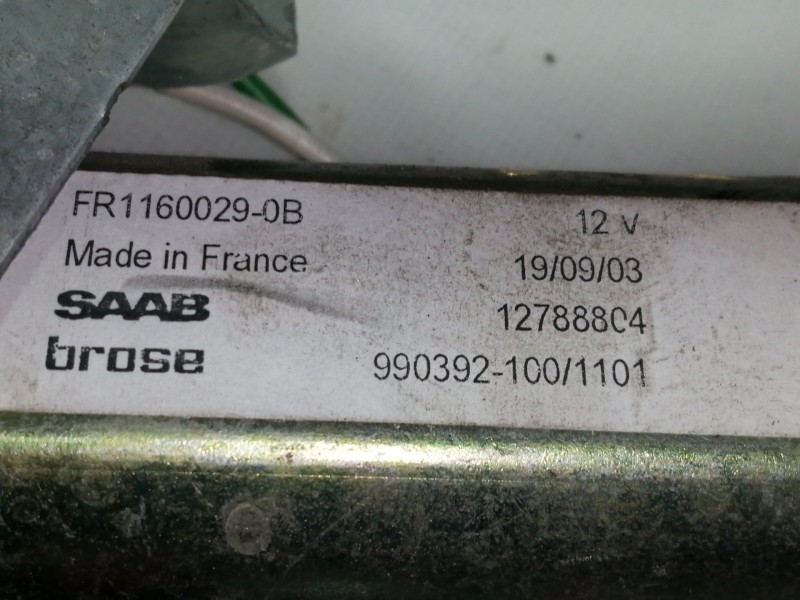 Recambio de elevalunas delantero derecho para saab 9-3 berlina 2.2 tid linear referencia OEM IAM 12788912 990392100 1824101721