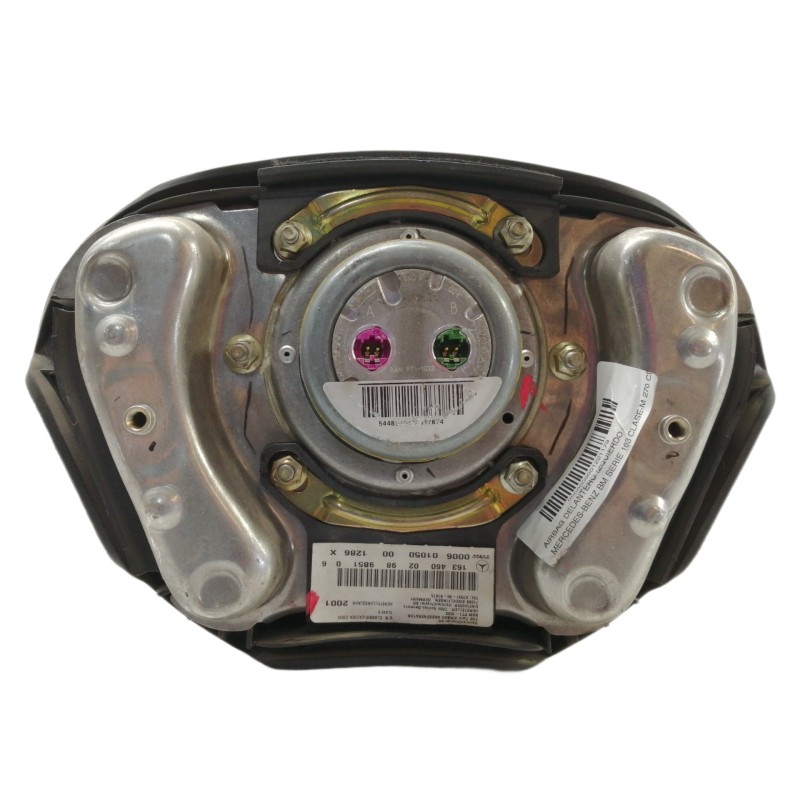 Recambio de airbag delantero izquierdo para mercedes-benz clase m (w163) 270 cdi (163.113) referencia OEM IAM 16346002989B5106  