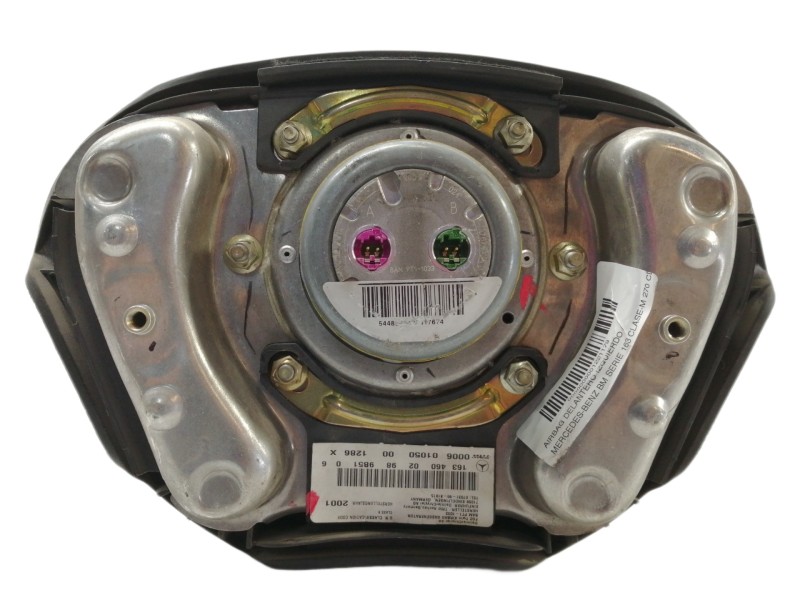 Recambio de airbag delantero izquierdo para mercedes-benz clase m (w163) 270 cdi (163.113) referencia OEM IAM 16346002989B5106  
