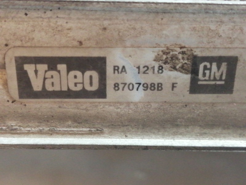 Recambio de radiador agua para saab 9-3 berlina 2.2 tid linear referencia OEM IAM 870798B RA1218 