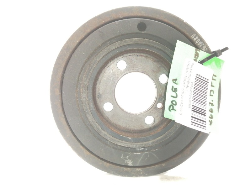 Recambio de polea cigueñal para hyundai trajet (fo) 2.0 crdi gls referencia OEM IAM   