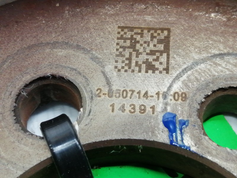 Recambio de volante motor para renault kangoo profesional referencia OEM IAM 20507141609  