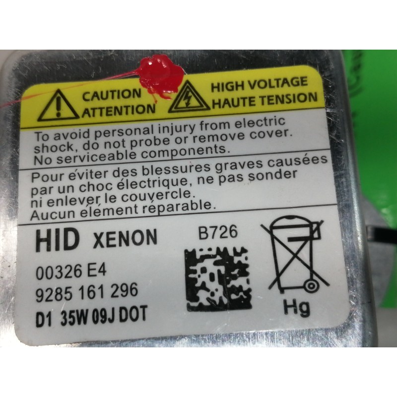 Recambio de lampara para ford focus berlina (cap) st referencia OEM IAM 9285161296  