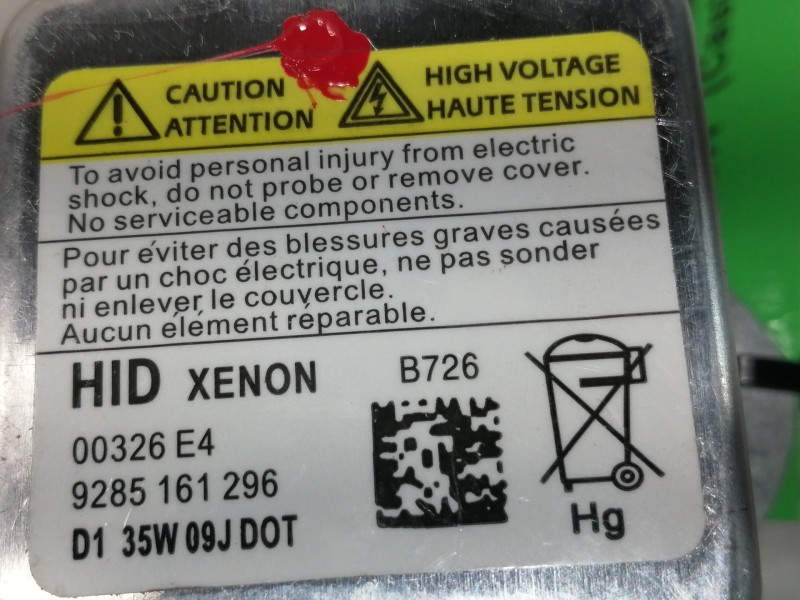 Recambio de lampara para ford focus berlina (cap) st referencia OEM IAM 9285161296  