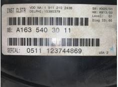 Recambio de cuadro instrumentos para mercedes-benz clase m (w163) 270 cdi (163.113) referencia OEM IAM A1635403011   2