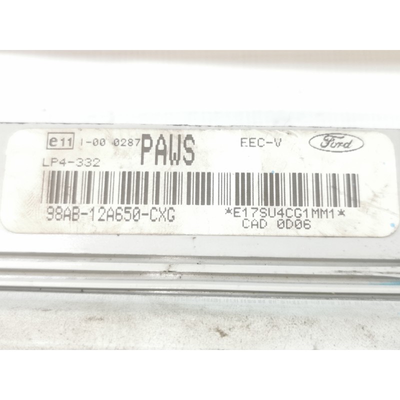 Recambio de centralita motor uce para ford focus berlina (cak) ambiente referencia OEM IAM 98AB12A650CXG  