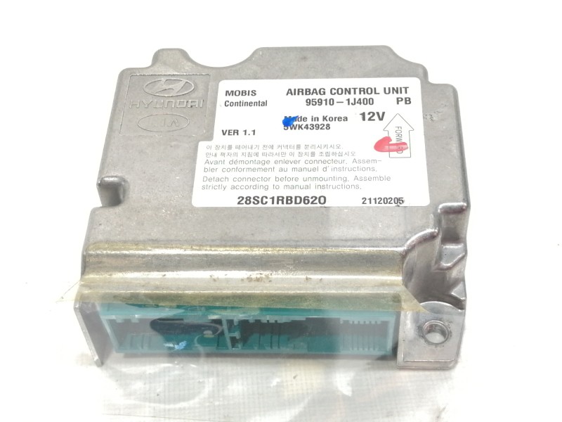 Recambio de centralita airbag para hyundai i20 style referencia OEM IAM 959101J40PB  