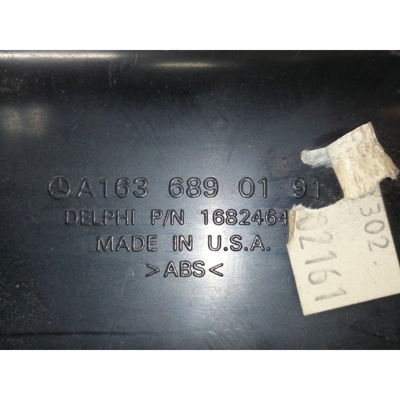 Recambio de guantera para mercedes-benz clase m (w163) 270 cdi (163.113) referencia OEM IAM A1636890191  