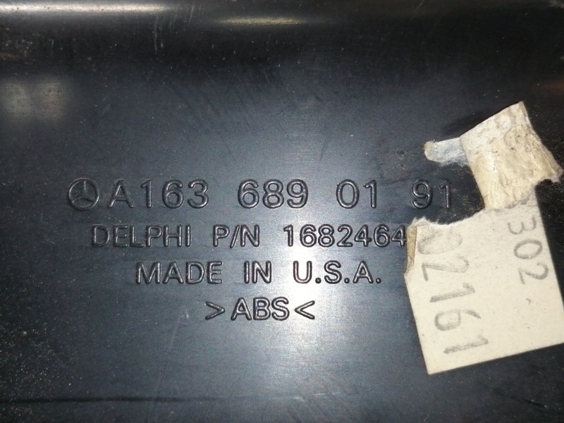 Recambio de guantera para mercedes-benz clase m (w163) 270 cdi (163.113) referencia OEM IAM A1636890191  