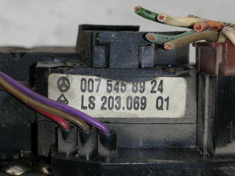 Recambio de mando multifuncion para mercedes-benz clase m (w163) 270 cdi (163.113) referencia OEM IAM 0015406545  