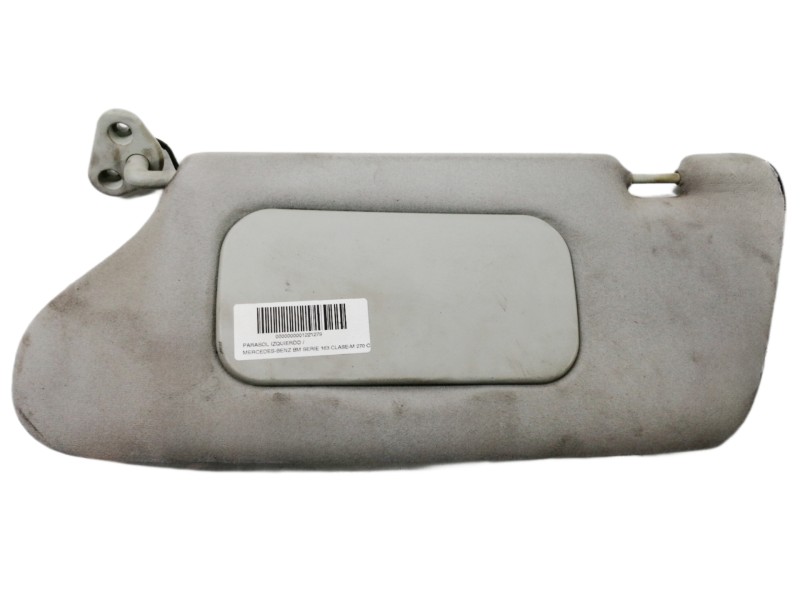Recambio de parasol izquierdo para mercedes-benz clase m (w163) 270 cdi (163.113) referencia OEM IAM 10001836L  