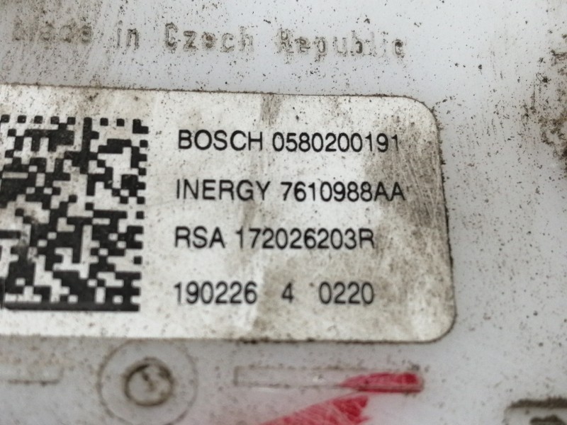 Recambio de aforador para renault megane iv berlina 5p limited referencia OEM IAM 0580200191  