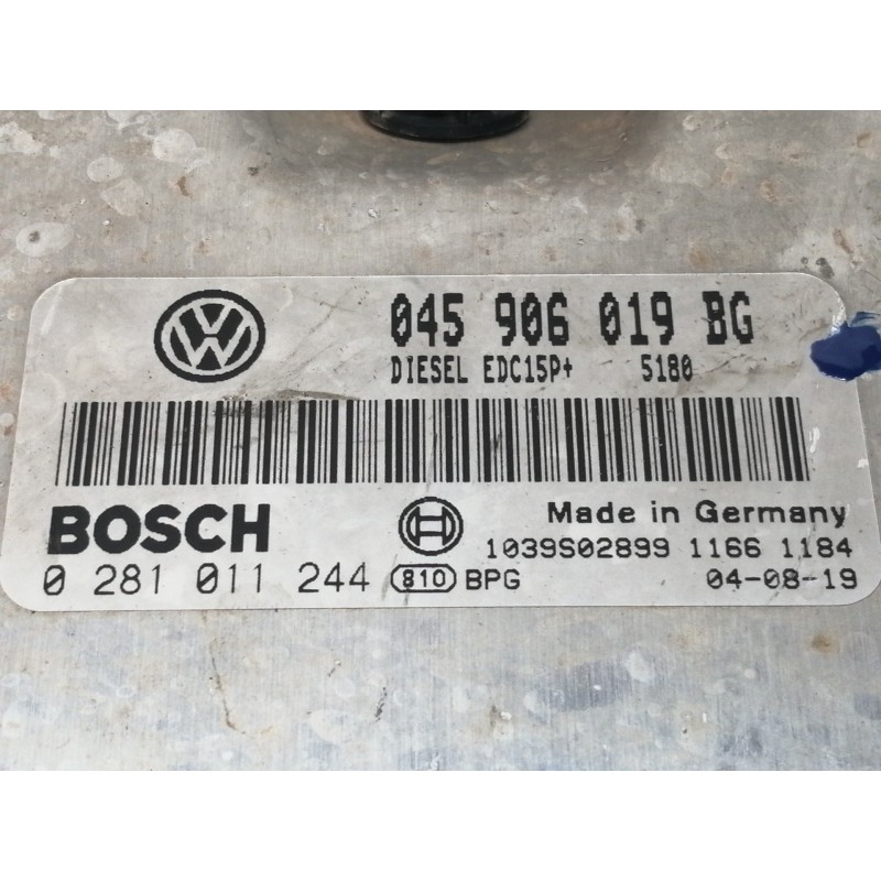 Recambio de centralita motor uce para seat ibiza (6l1) stylance referencia OEM IAM 045906019BG  