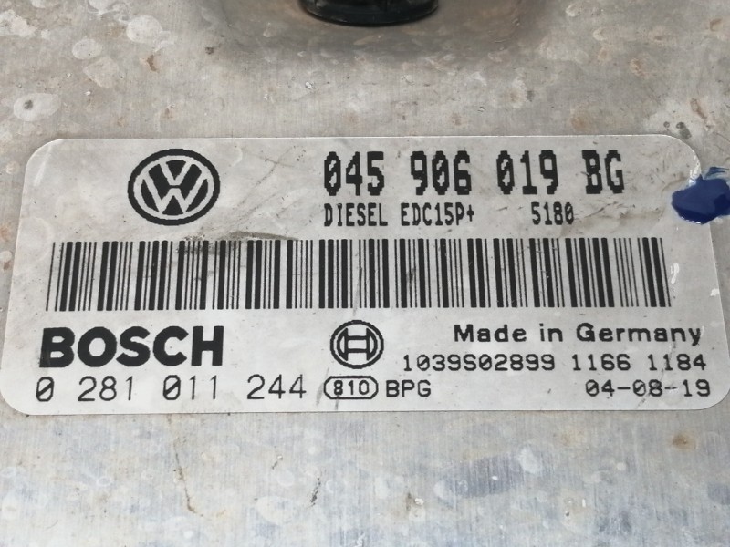 Recambio de centralita motor uce para seat ibiza (6l1) stylance referencia OEM IAM 045906019BG  