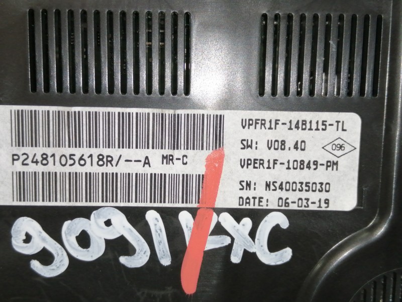 Recambio de cuadro instrumentos para renault megane iv berlina 5p limited referencia OEM IAM P248105618R  