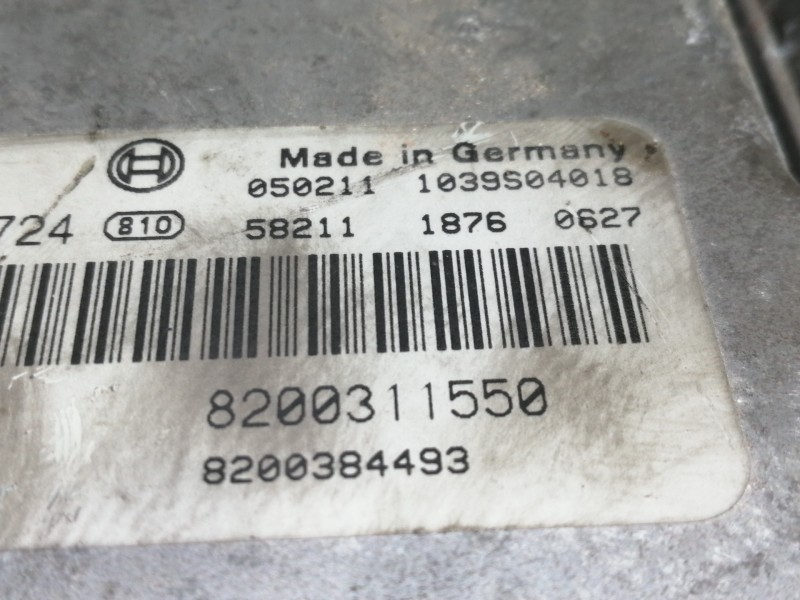 Recambio de centralita motor uce para renault espace iv (jk0) dynamique referencia OEM IAM 0281011724  