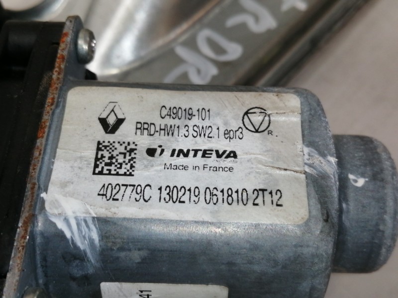 Recambio de elevalunas trasero derecho para renault megane iv berlina 5p limited referencia OEM IAM C49019101  