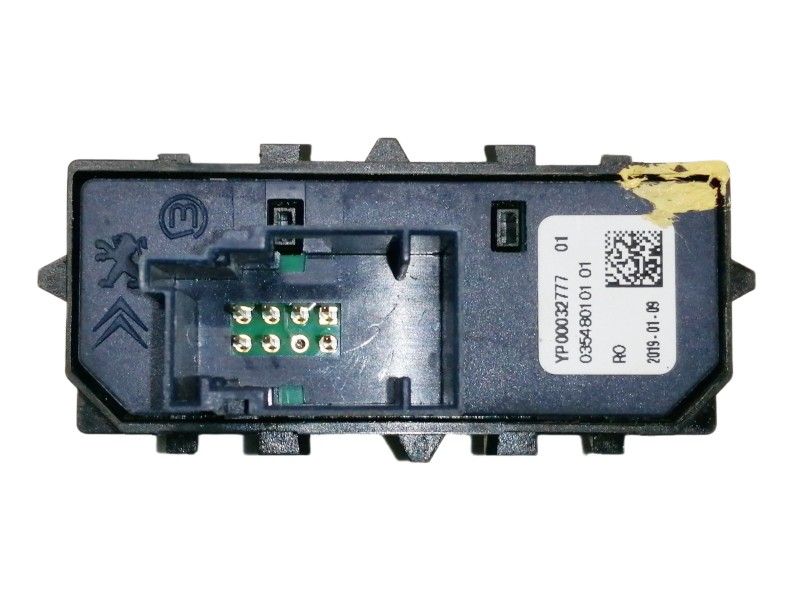 Recambio de interruptor para opel crossland x edition referencia OEM IAM YP00032777  
