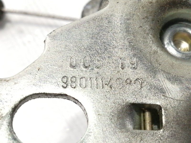 Recambio de cerradura capot para opel crossland x edition referencia OEM IAM 9801114080  