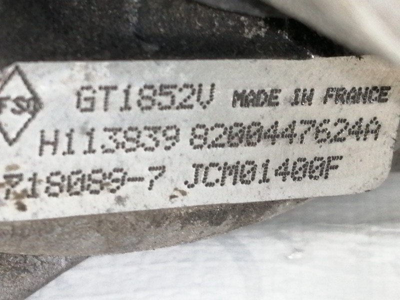 Recambio de turbocompresor para renault espace iv (jk0) dynamique referencia OEM IAM 8200447624A H113839 GT1852V 8200042882 