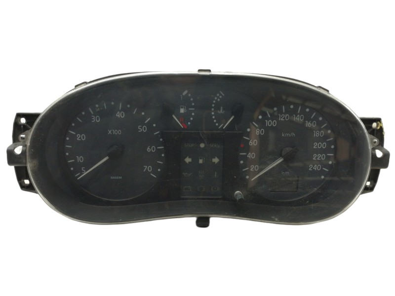 Recambio de cuadro instrumentos para renault clio ii fase i (b/cbo) 1.9 d referencia OEM IAM P7700428508 216514742 NS02324102 X6