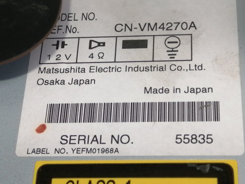 Recambio de sistema dvd para mazda rx-8 (se) limited edition (170kw) referencia OEM IAM CNVM4270A 55835 YEFM01968A