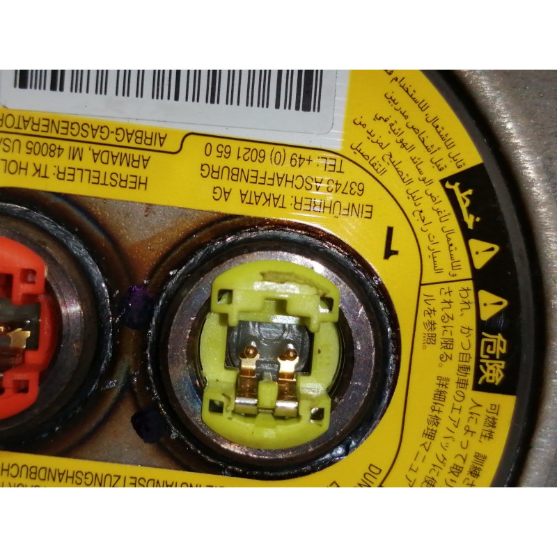 Recambio de airbag delantero izquierdo para mazda rx-8 (se) limited edition (170kw) referencia OEM IAM TKDAB0064  