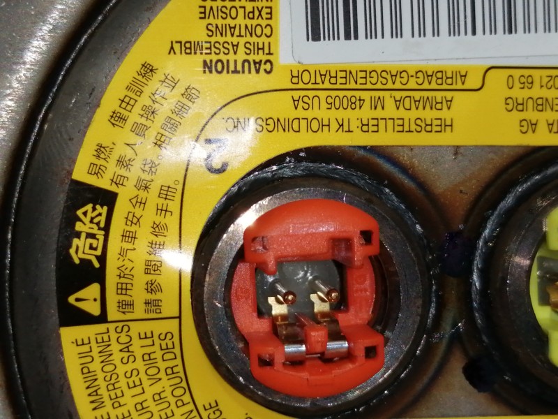 Recambio de airbag delantero izquierdo para mazda rx-8 (se) limited edition (170kw) referencia OEM IAM TKDAB0064  