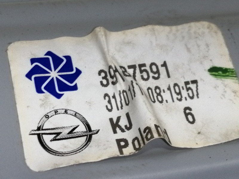 Recambio de elevalunas trasero izquierdo para opel crossland x edition referencia OEM IAM 39187591 0130824273 1137329068