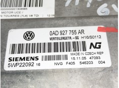 Recambio de modulo electronico para volkswagen touareg (7l6) v6 tdi referencia OEM IAM 0AD927755AR   2