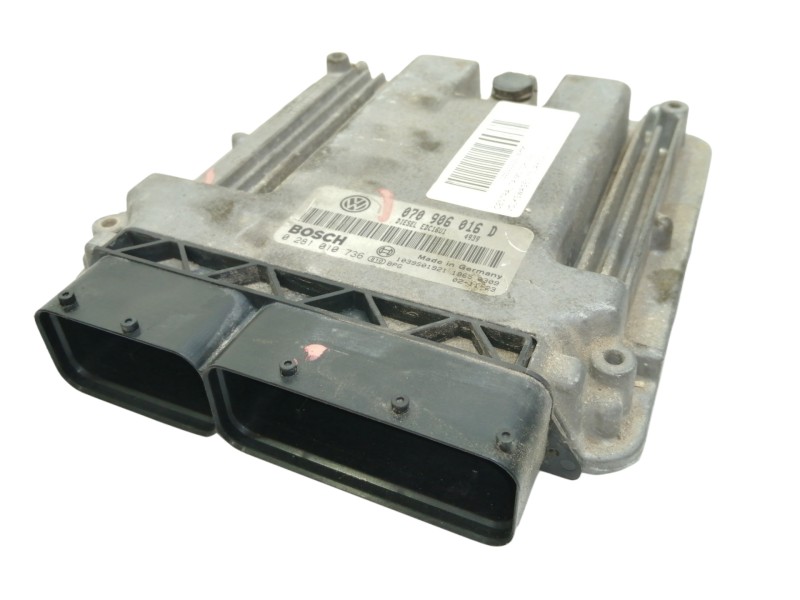 Recambio de centralita motor uce para volkswagen touareg (7la) tdi v10 referencia OEM IAM 070906016D 0281010736 / EDC16U1 1039S0