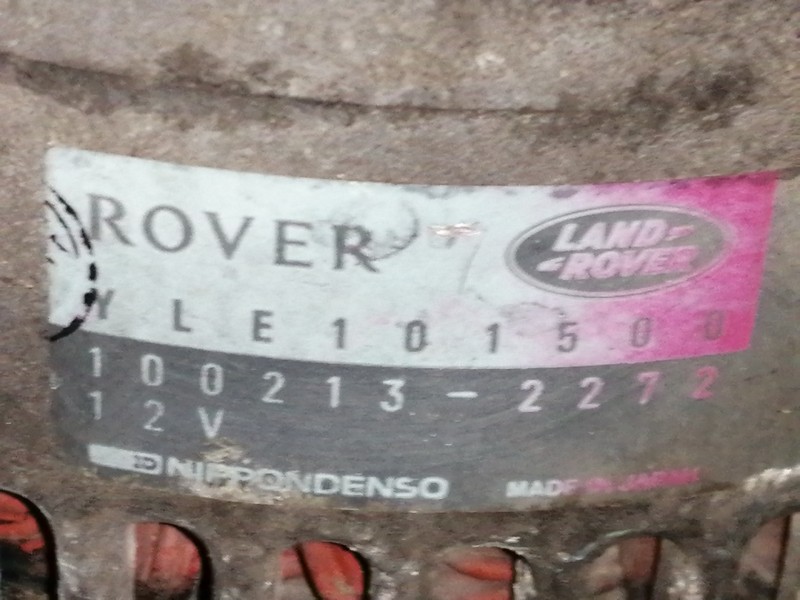 Recambio de alternador para mg serie 200 (rf) 220 sd (5-ptas.) referencia OEM IAM YLE101500  