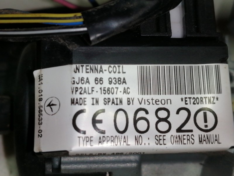 Recambio de conmutador de arranque para mazda rx-8 (se) limited edition (170kw) referencia OEM IAM GJ6A66938A  