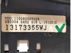 Recambio de cuadro instrumentos para opel corsa c blue line referencia OEM IAM 110080005026   2