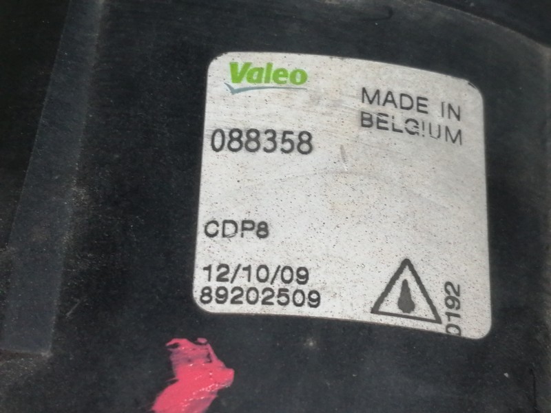 Recambio de faro antiniebla izquierdo para renault scenic ii authentique referencia OEM IAM 89202509  