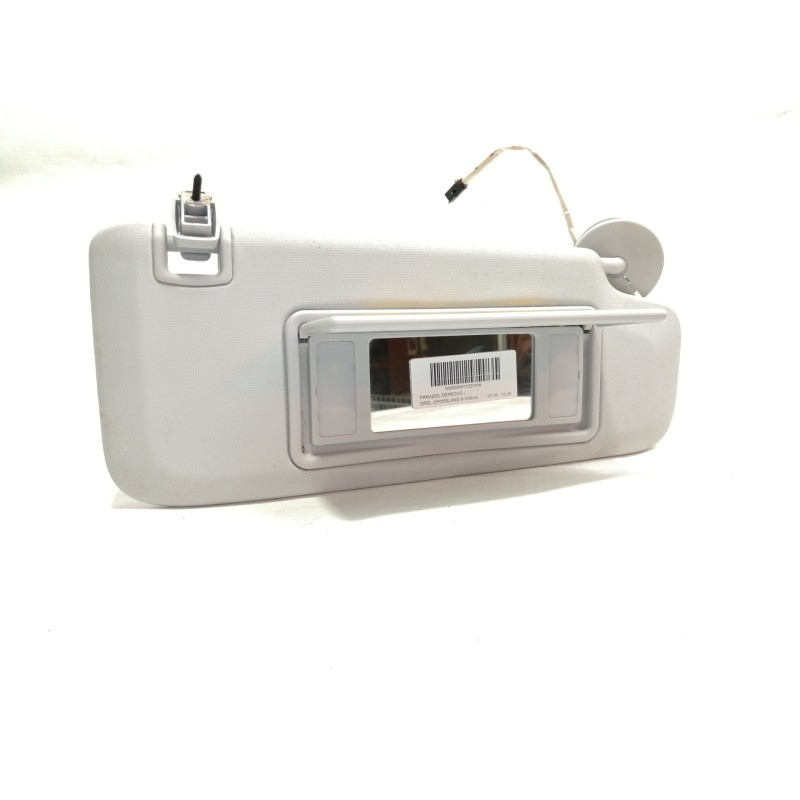 Recambio de parasol derecho para opel crossland x edition referencia OEM IAM 39048970  