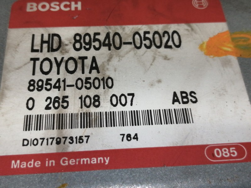 Recambio de centralita abs para toyota carina (t19) 2.0 turbodiesel cat referencia OEM IAM 8954005020  