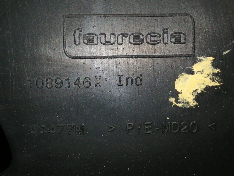 Recambio de guantera para peugeot 2008 (--.2013) allure referencia OEM IAM 9673811277 1089146X 