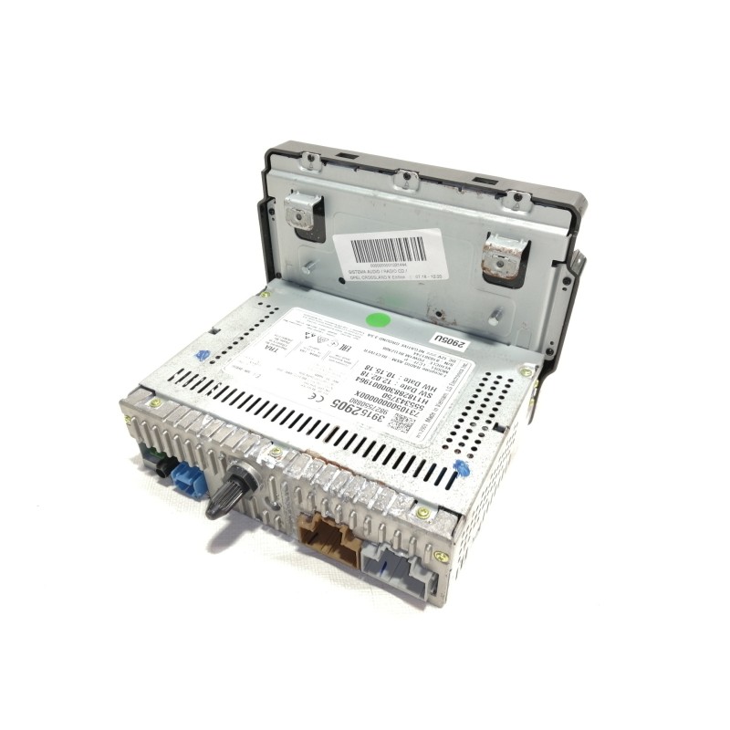 Recambio de sistema audio / radio cd para opel crossland x edition referencia OEM IAM 39152905 9827550880 / 555343750 7310500000