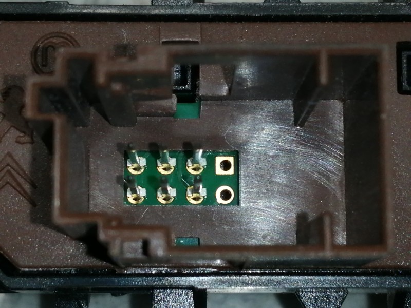 Recambio de interruptor para opel crossland x edition referencia OEM IAM YP00032077 03548040102 