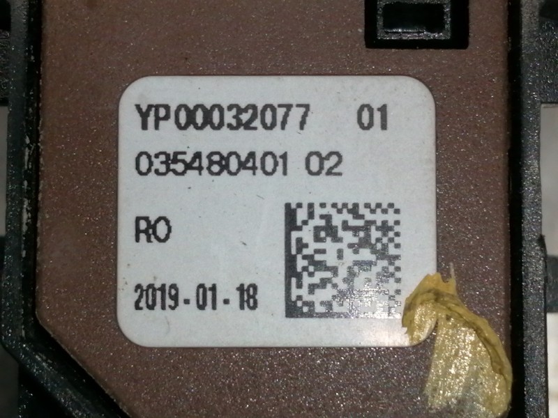 Recambio de interruptor para opel crossland x edition referencia OEM IAM YP00032077 03548040102 