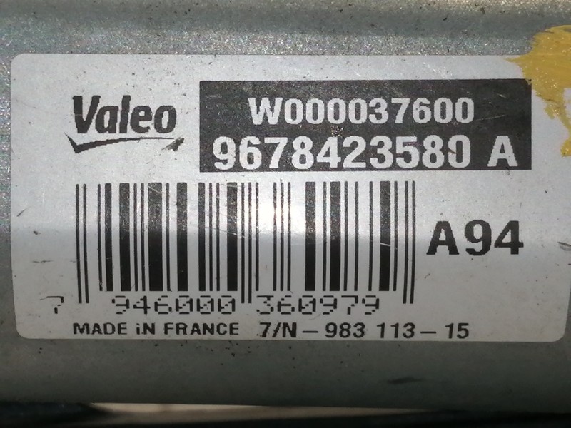 Recambio de motor limpia trasero para peugeot 2008 (--.2013) allure referencia OEM IAM 9678423580A W000037600 