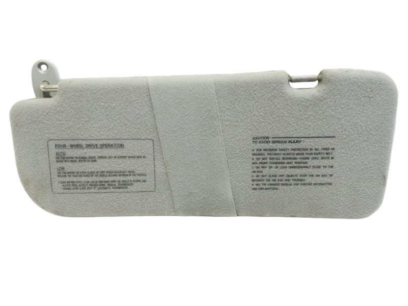 Recambio de parasol izquierdo para hyundai terracan (hp) 2.9 crdi gls referencia OEM IAM   